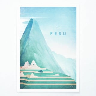 Plakat Travelposter Peru, 30 x 40 cm