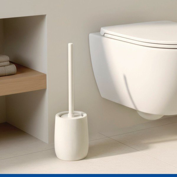 Kremowa szczotka do WC ceramiczna Fablo – Wenko-image-1