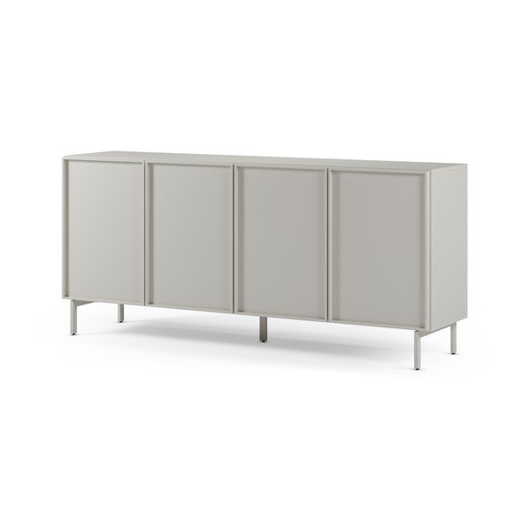 Kremowa szafka 180x80x42 cm Brise – Marckeric-image-4