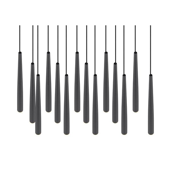 Czarna lampa wisząca LED Cala – Trio Select-image-1