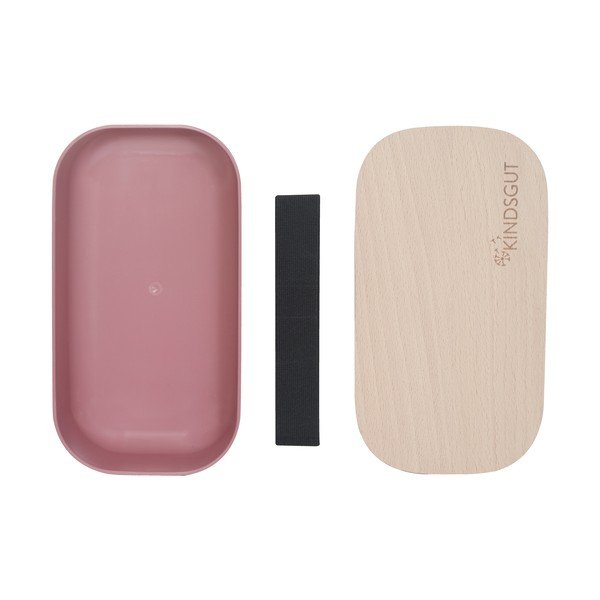 Pojemnik śniadaniowy dla dzieci Dusky Pink – Kindsgut-image-3