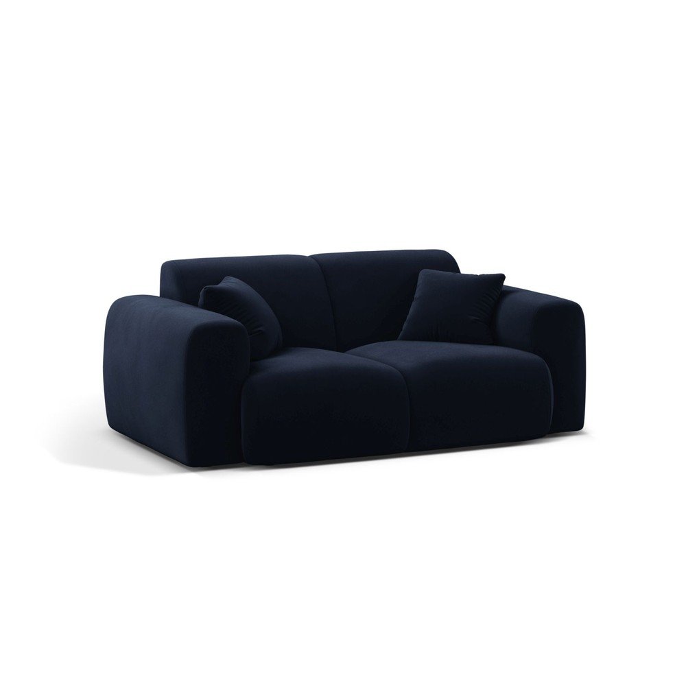 Ciemnoniebieska aksamitna sofa 170 cm Molino – Micadoni