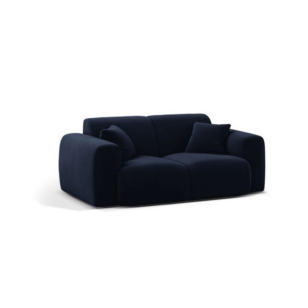 Ciemnoniebieska aksamitna sofa 170 cm Molino – Micadoni 