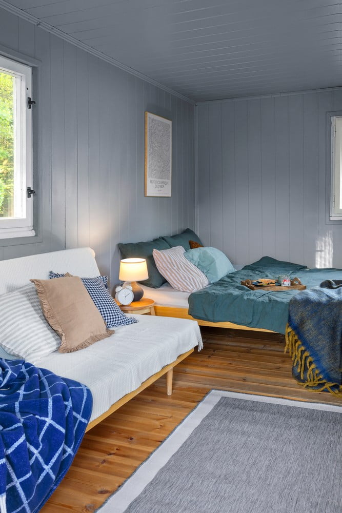 Inspiracje: Rustykalny styl, Sypialnia, Tekstylia