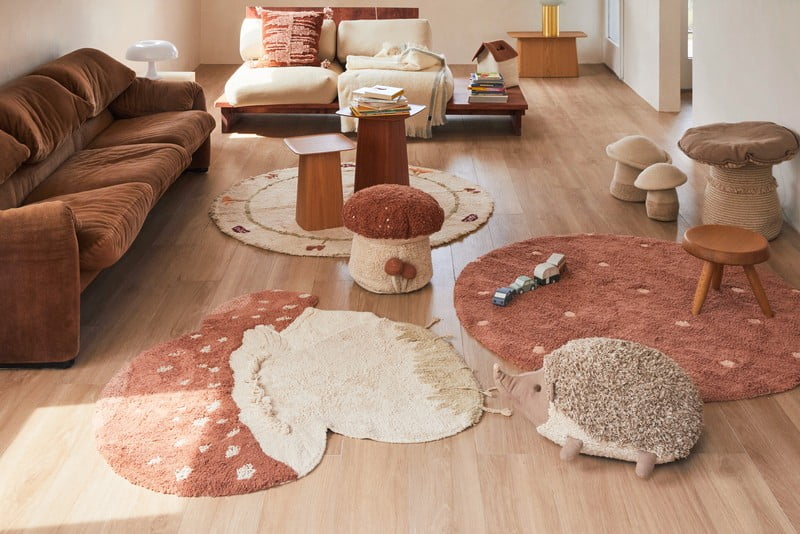 Inspiracje: Styl boho, Pokój dziecięcy, Tekstylia