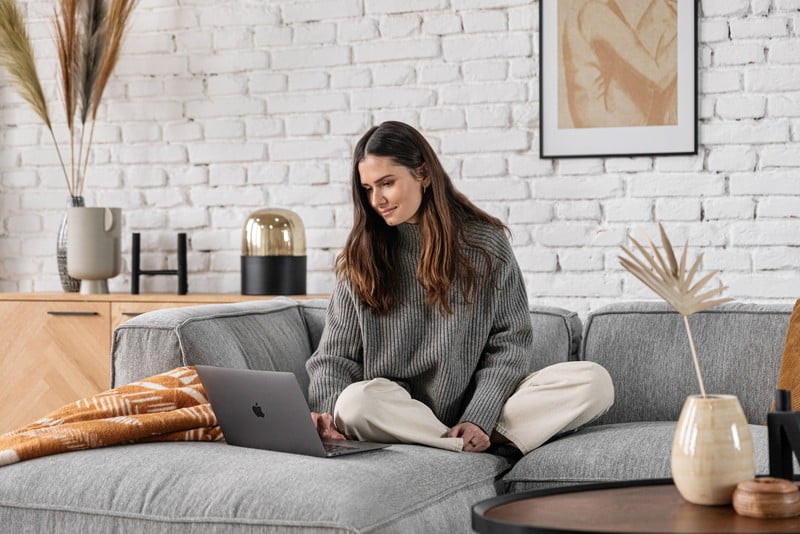 Inspiracje: Salon, Styl skandynawski, Styl boho