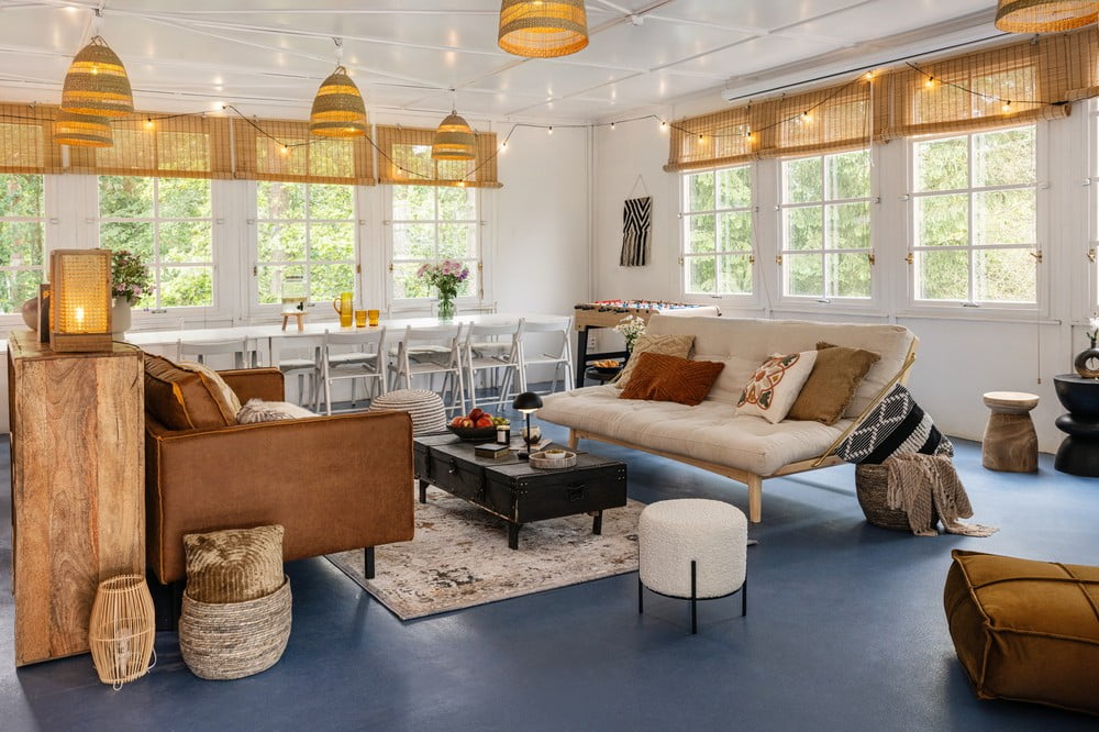 Inspiracje: Rustykalny styl, Salon