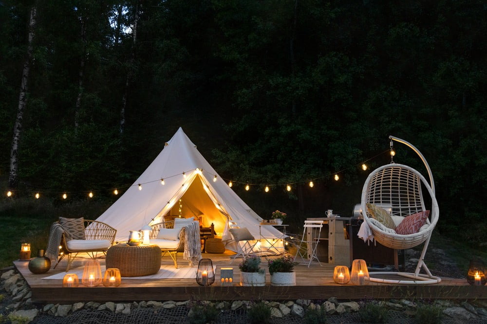 Inspiracje: Styl boho, Ogród