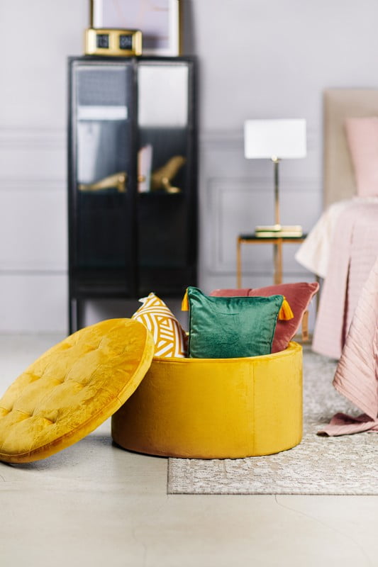 Inspiracje: Styl glamour, Sypialnia