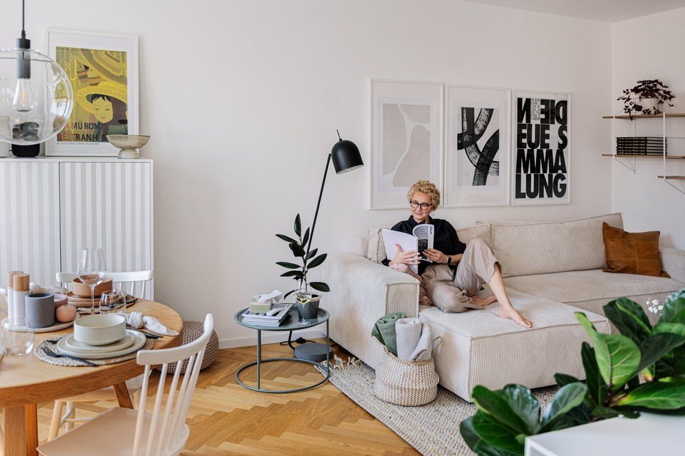 Inspiracje: Styl skandynawski, Salon, Bonami z wizytą