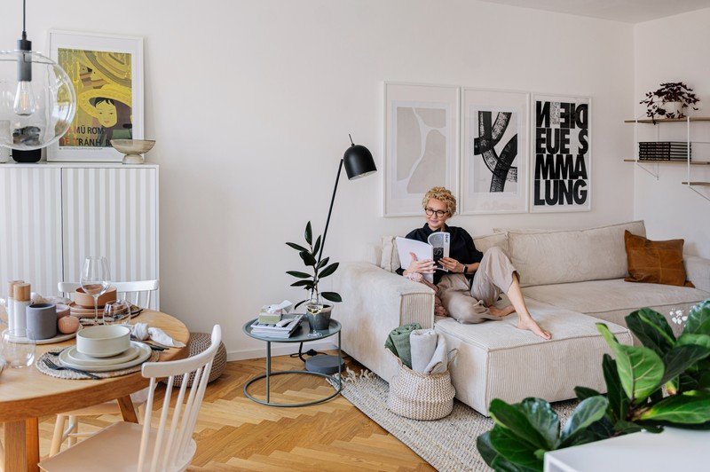 Inspiracje: Styl skandynawski, Salon, Bonami z wizytą