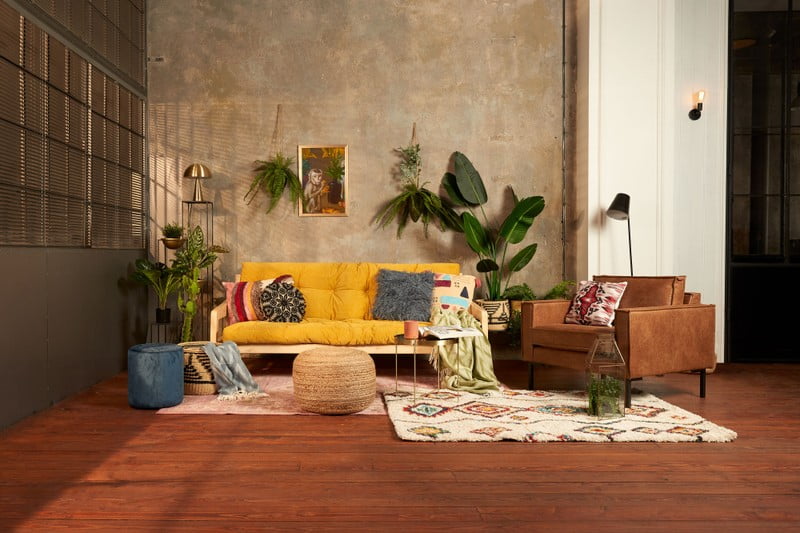 Inspiracje: Salon, Styl boho