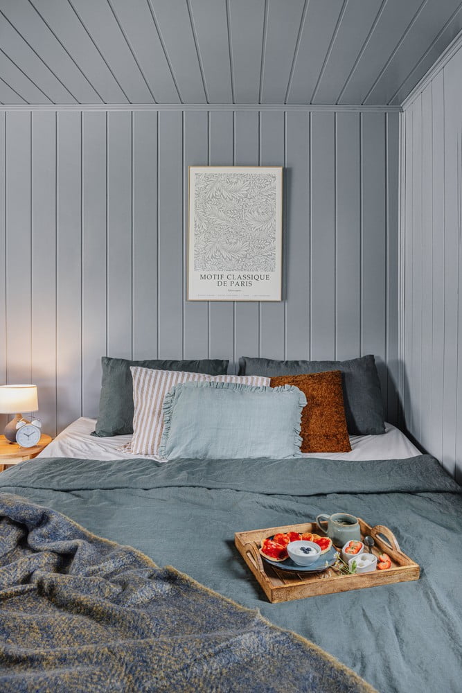 Inspiracje: Sypialnia, Rustykalny styl, Tekstylia