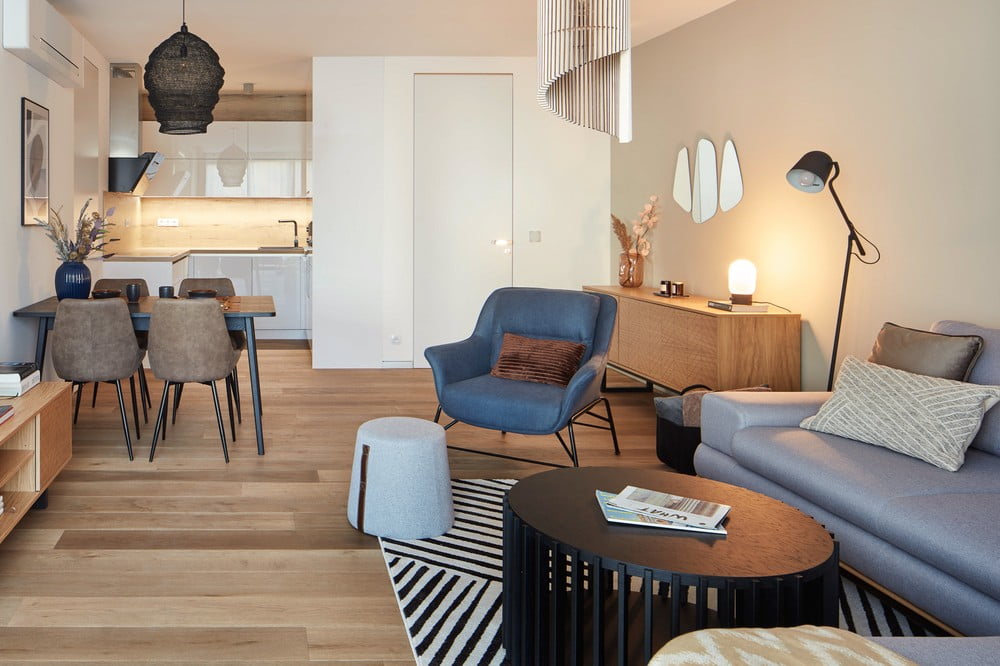 Inspiracje: Salon, Styl skandynawski