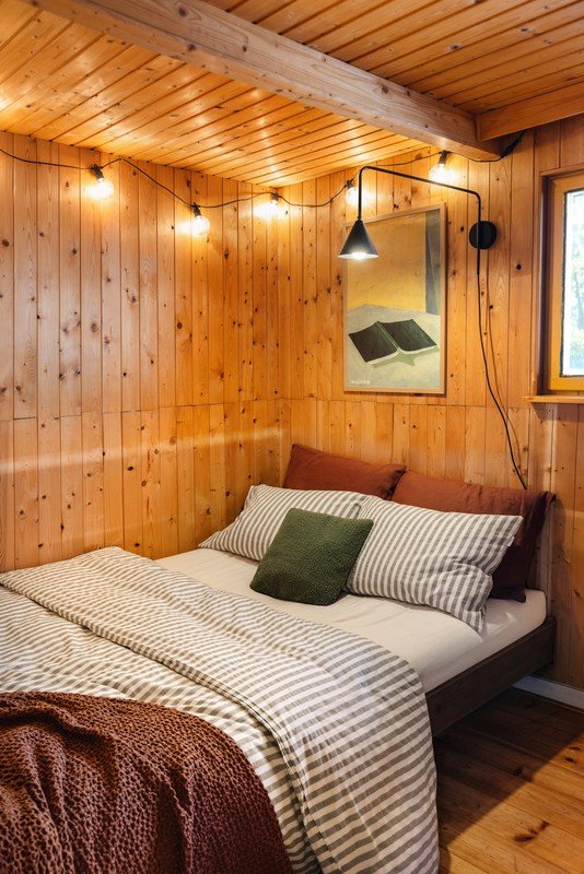 Inspiracje: Rustykalny styl, Sypialnia