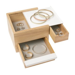 Drewniane szkatułki na biżuterię