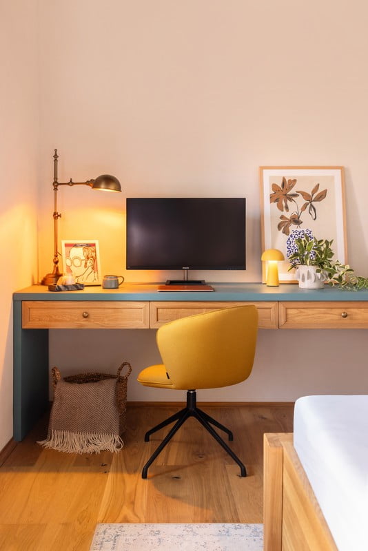 Inspiracje: Biuro, Rustykalny styl