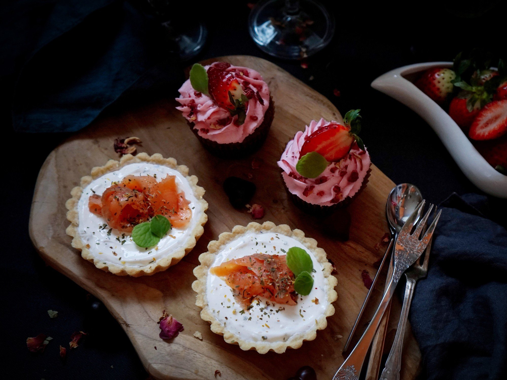 Spróbuj pysznych tartaletek z łososiem