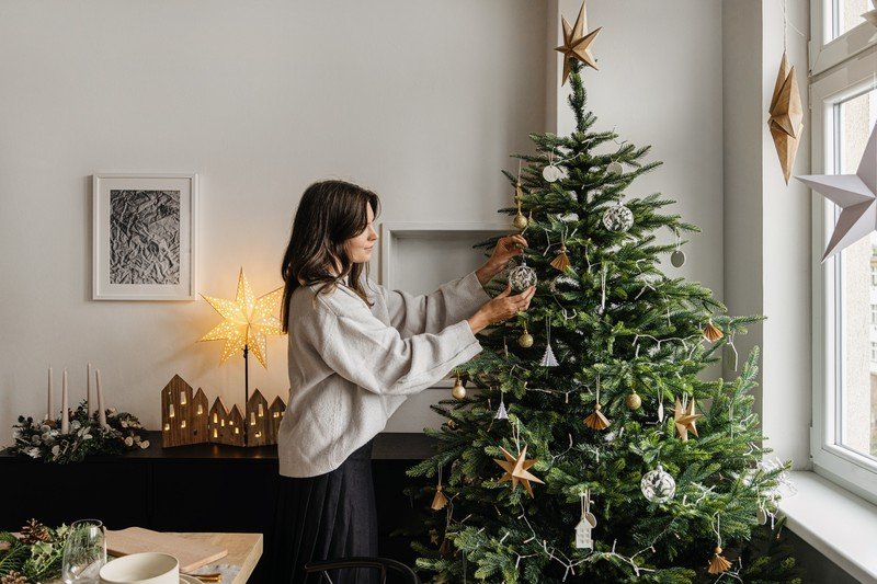 Inspiracje: Boże Narodzenie, Jadalnia, Dekoracja