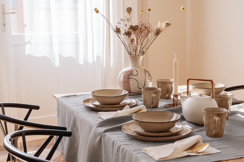 Inspiracje: Styl boho, Jadalnia