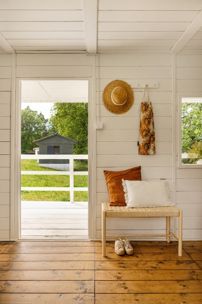 Inspiracje: Rustykalny styl, Przedpokój i garderoba