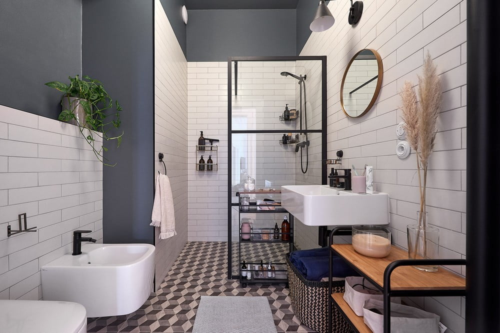 Inspiracje: Łazienka, Styl industrialny