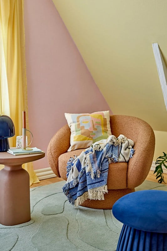 Inspiracje: Dekoracja, Salon, Tekstylia