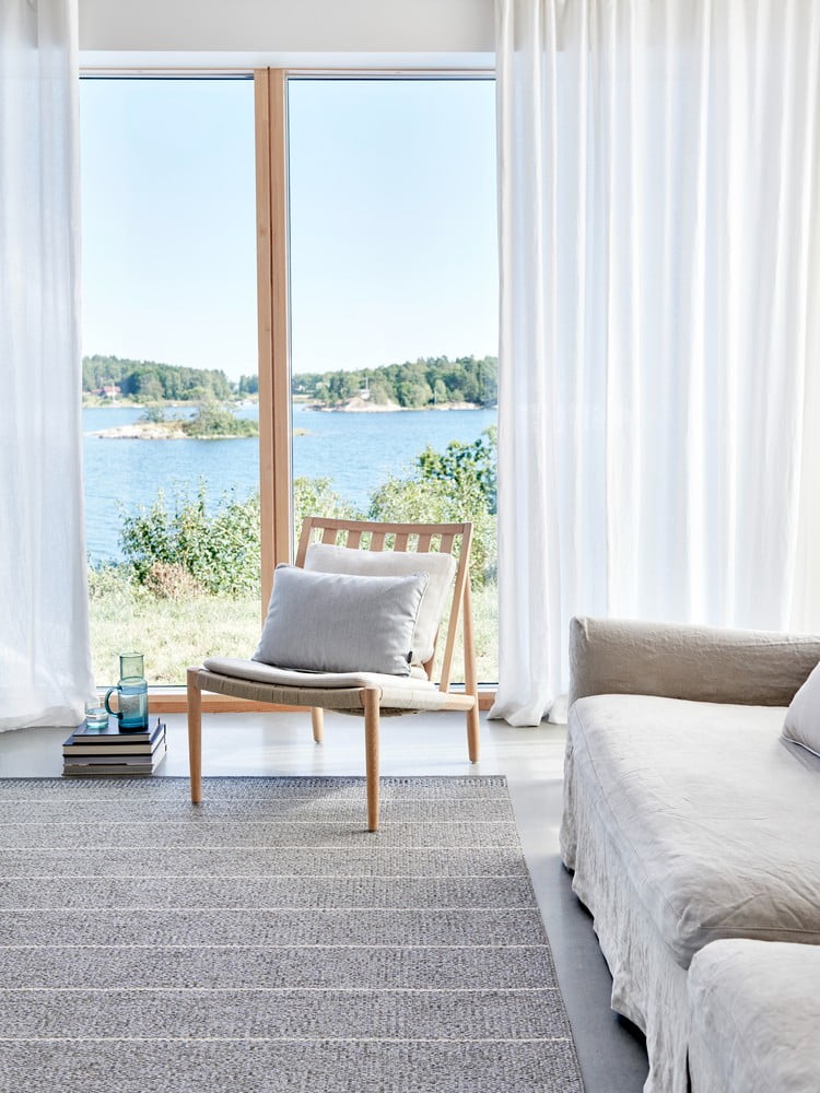 Inspiracje: Styl skandynawski, Tekstylia, Salon