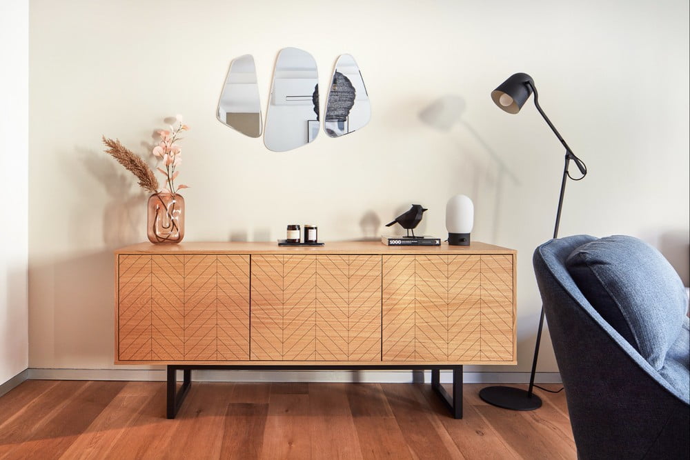 Inspiracje: Salon, Styl skandynawski, Dekoracja