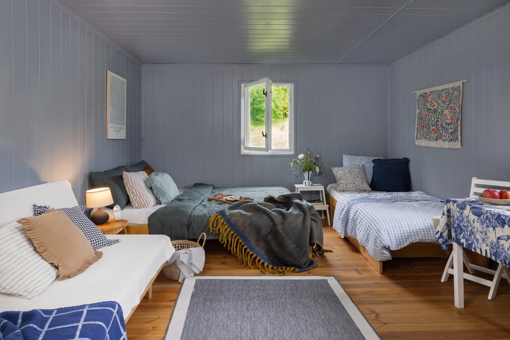 Inspiracje: Sypialnia, Rustykalny styl, Tekstylia