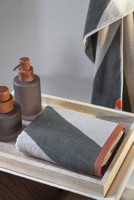 Inspiracje: Łazienka, Tekstylia, Styl skandynawski