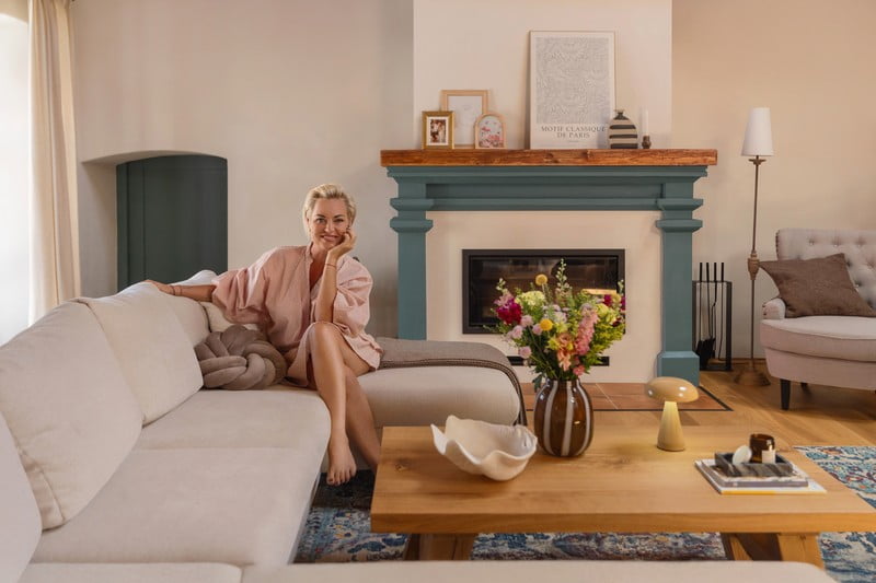 Inspiracje: Salon, Rustykalny styl