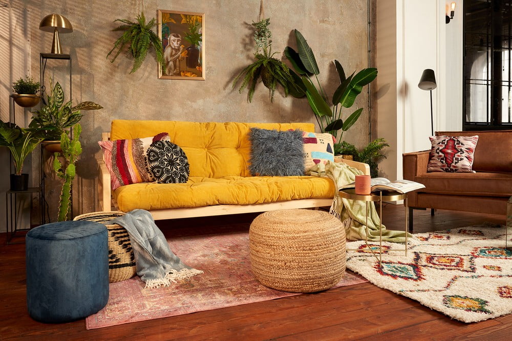 Inspiracje: Salon, Styl boho