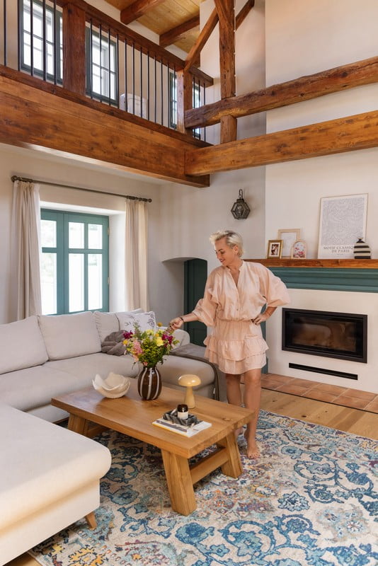 Inspiracje: Salon, Rustykalny styl