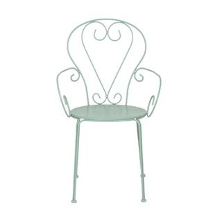 Metalowe krzesła ogrodowe