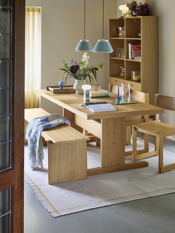 Inspiracje: Kuchnia i jadalnia, Jadalnia, Dekoracja, Styl skandynawski