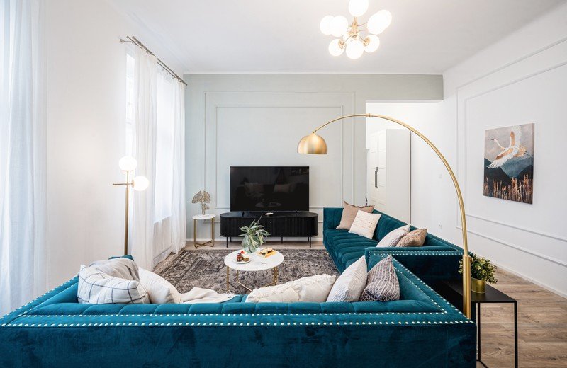 Wnętrza z charakterem w mieszkaniu na wynajem krótkoterminowy