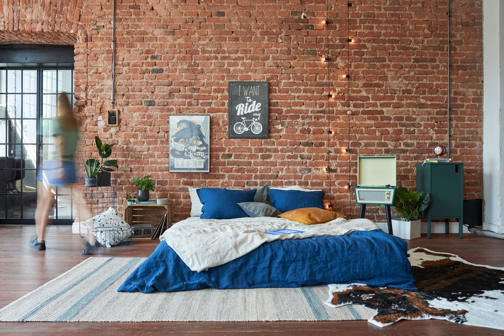 Inspiracje: Sypialnia, Styl industrialny