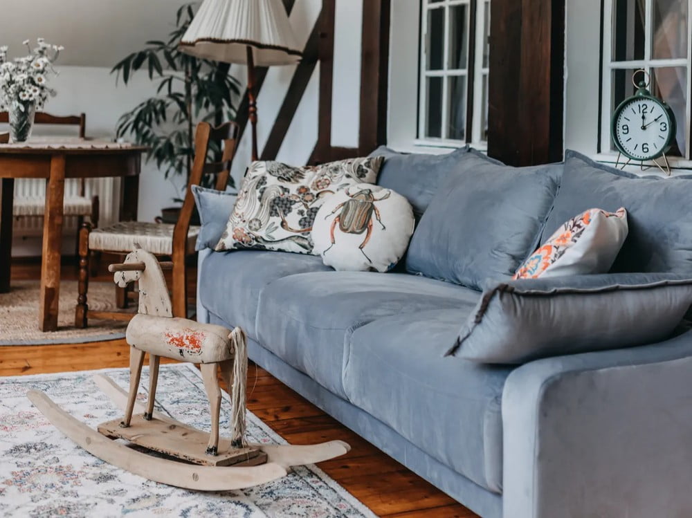 Inspiracje: Rustykalny styl, Salon