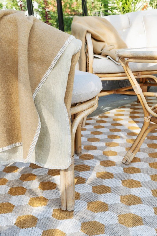 Inspiracje: Styl skandynawski, Balkon i taras, Ogród, Tekstylia, Outdoor