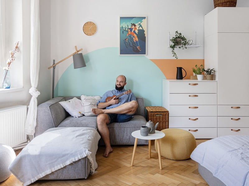 Inspiracje: Salon, Metamorfozy wnętrz, Bonami designer