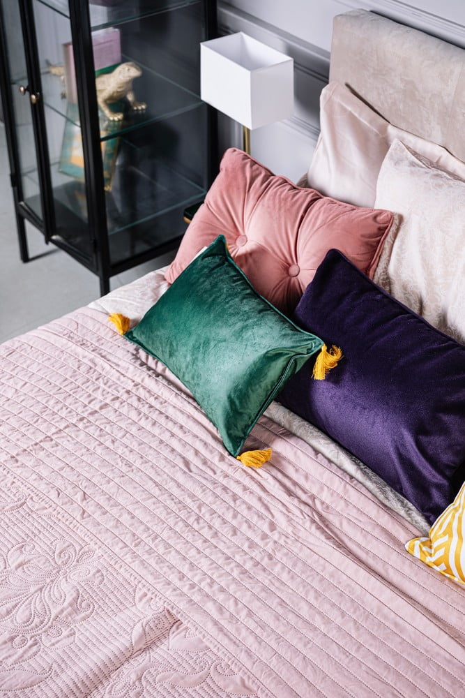 Inspiracje: Styl glamour, Sypialnia