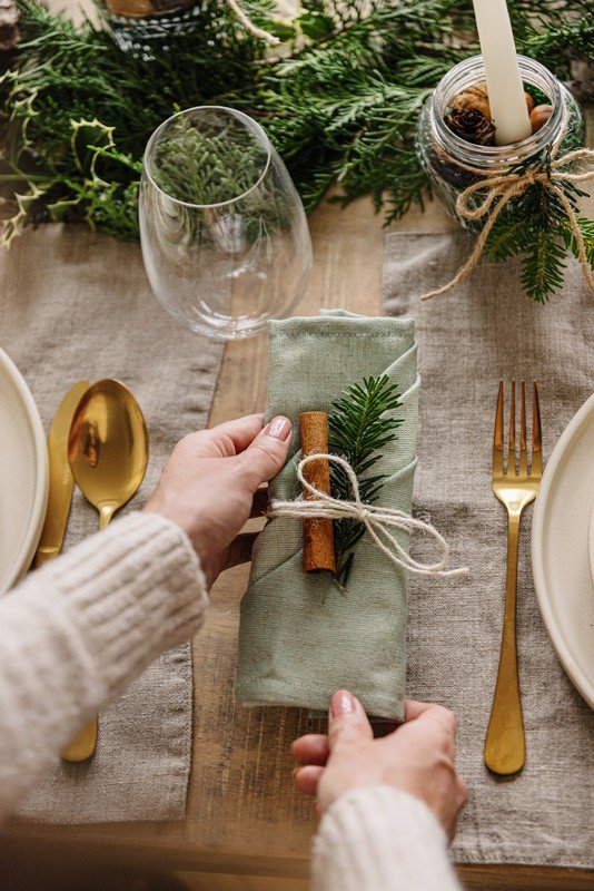 Inspiracje: Boże Narodzenie, Dekoracja, Jadalnia