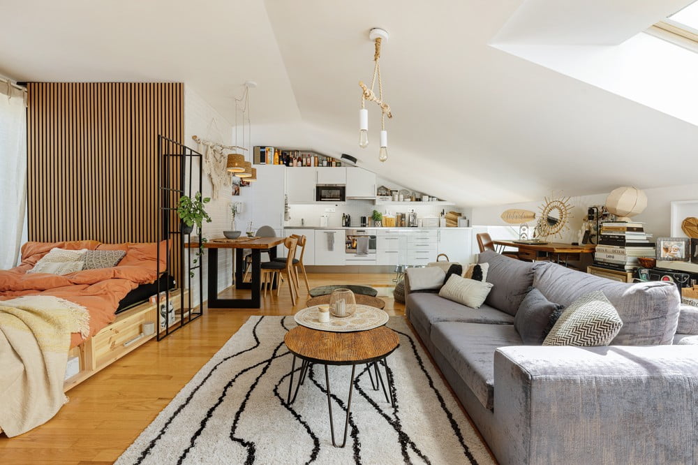 Inspiracje: Sypialnia, Salon, Styl boho, Dekoracja