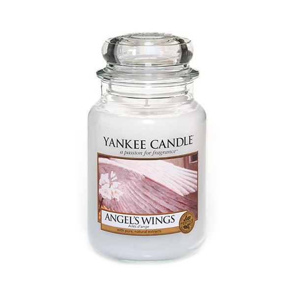 Świeczka zapachowa Yankee Candle Angel's Wings, 110 h