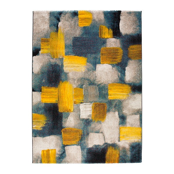Niebiesko-żółty dywan Universal Lienzo, 120x170 cm