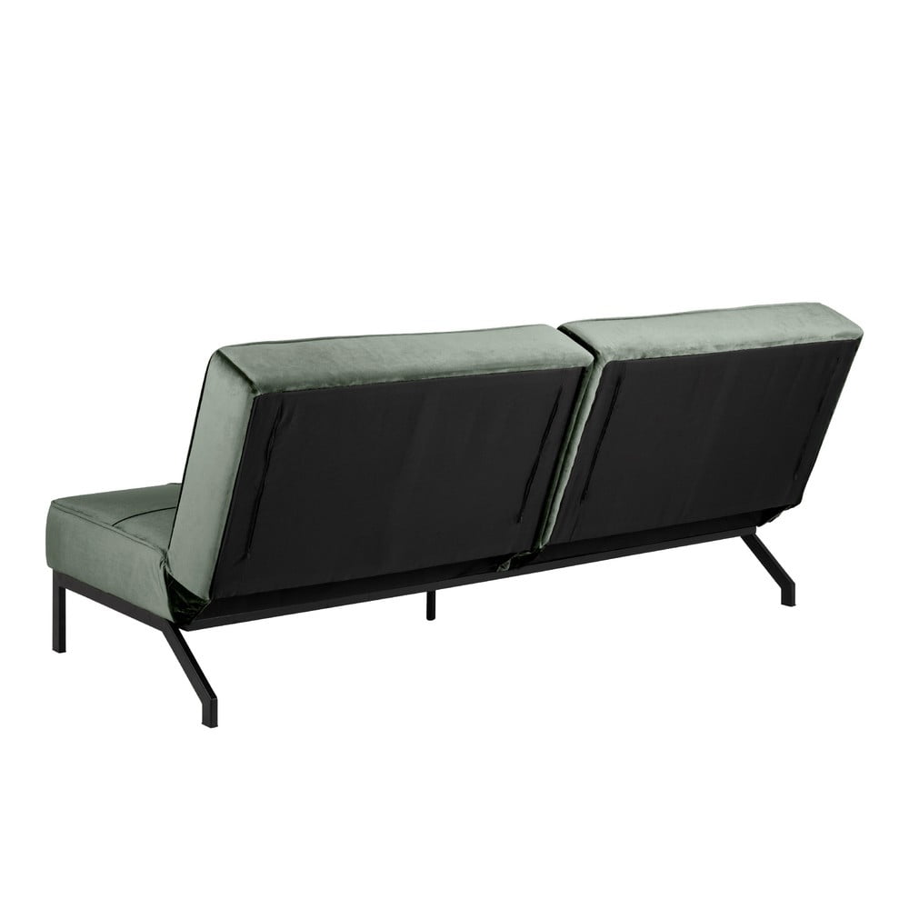 Zielona sofa rozkładana Actona Perugia