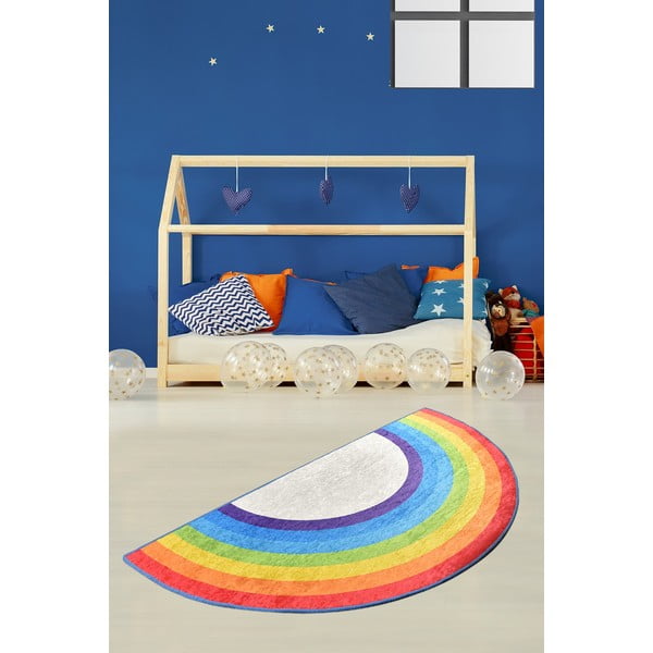 Dziecięcy dywan antypoślizgowy Chilai Rainbow, 85x160 cm