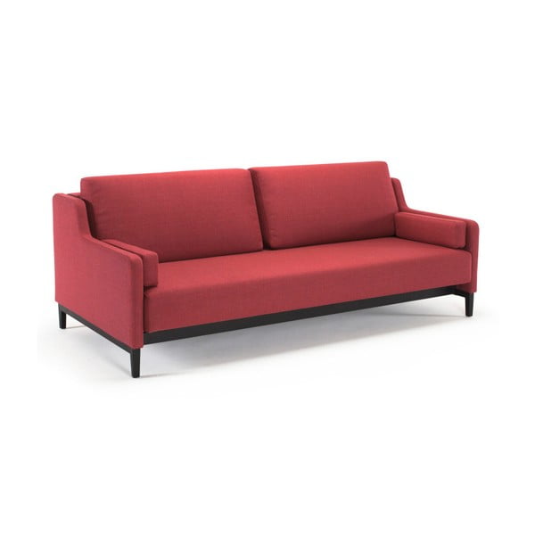 Czerwona sofa rozkładana Innovation Hermod