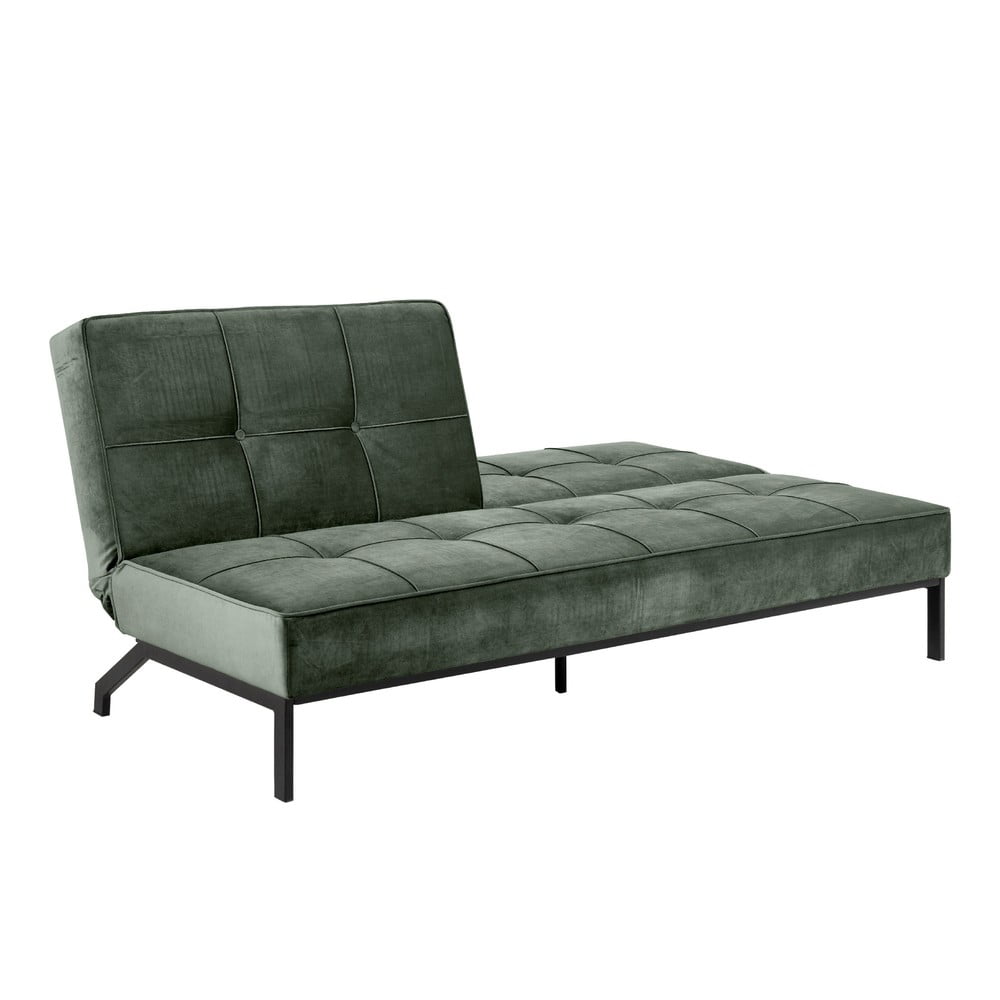 Zielona sofa rozkładana Actona Perugia